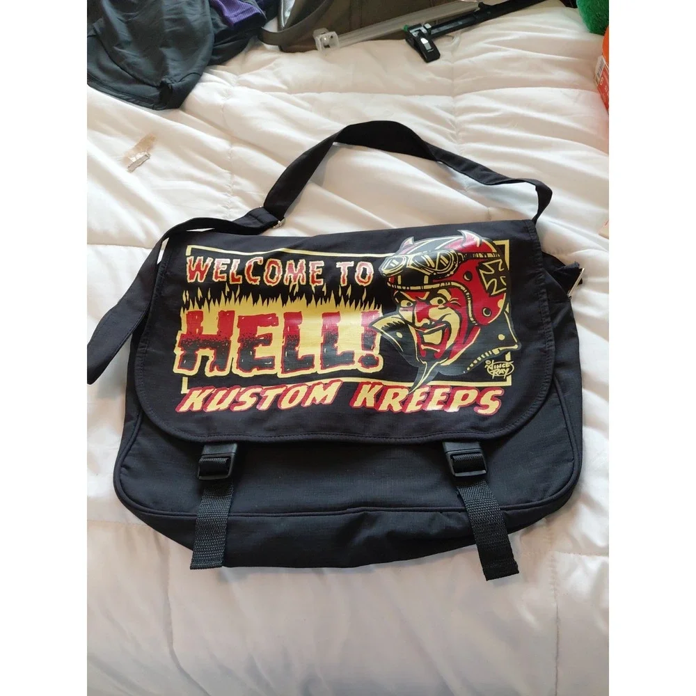 Kustom Kreeps Messenger Bag Boho Y2k